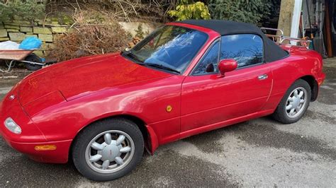 1991 Mazda Mx 5 Red Manual 5 Speed Right Hand Drive In Halifax United Kingdom For Sale Car