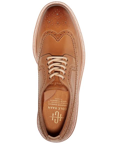 Cole Haan Mens American Classics Longwing Oxford Shoes Macys