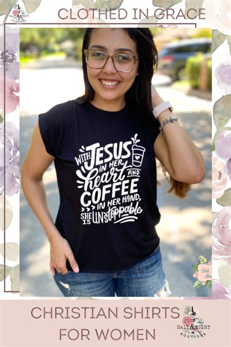 Cute Christian Shirts For Women Christian Tshirts With Sayings