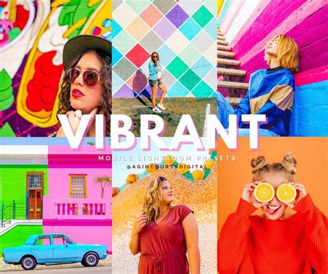 Vibrant Mobile Lightroom Preset Summer Preset Instagram Preset