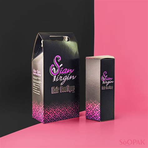 Hair Extensions Packaging Design Inspiration By Soopak Packaging