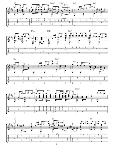 Samba De Orfeu By Luiz Bonfa Guitar Tablature Digital Sheet Music