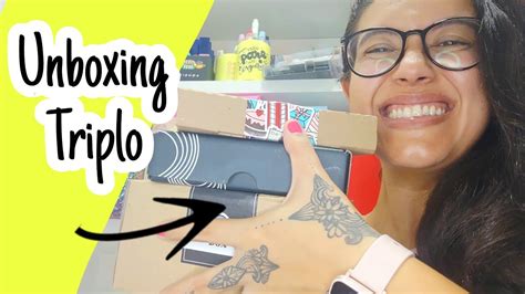 Unboxing Triplo Escrivibox Candle Escrivimini Sticker Box