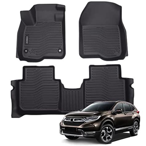 Auxko All Weather Floor Mats Fits For Honda Cr V Include Hybrid