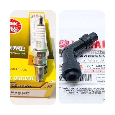 Spark Plug NGK CR8EGP G POWER 2DP Spark Plug Cap NMAX 155 OLD NMAX