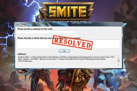 What Can You Do When Smite Keeps Crashing Solutions Minitool