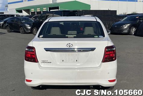 Toyota Corolla Axio White For Sale Stock No Japanese