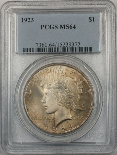 Silber Peace Dollar M Nze Pcgs Ms Get Nt Br H Ebay