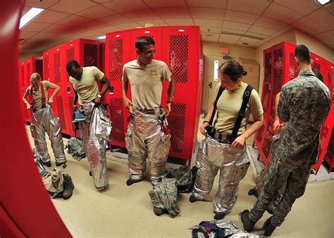 Us Air Force Academy Cadets Firefighters For A Day Osan Air Base