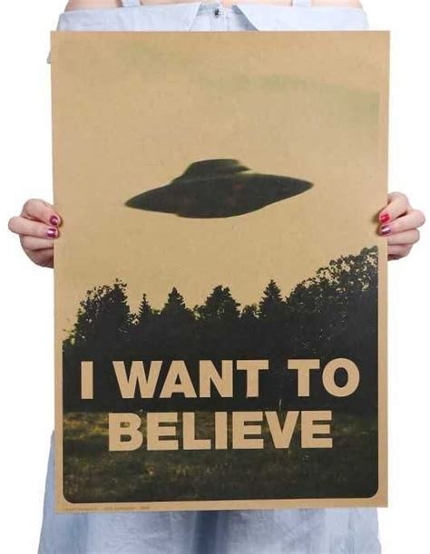 Plakat Z Archiwum X The X Files Film Serial UFO Kosmici 51x35cm