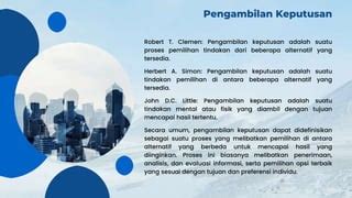 Kepemimpinan Dan Pengambilan Keputusan Pptx