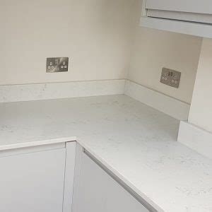 Nile Quartz Carrara Mist Worktop For Sale Worktop Library