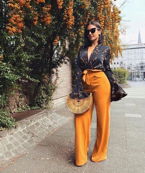 11 meilleures idées sur Pantalon moutarde pantalon moutarde tenue mode