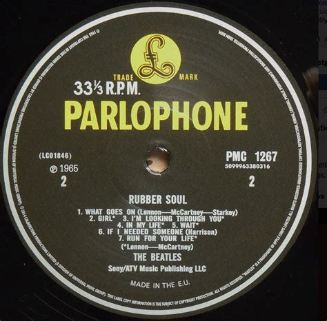 The Beatles - Rubber Soul - Remastered MONO! – Vinyl Pursuit Inc