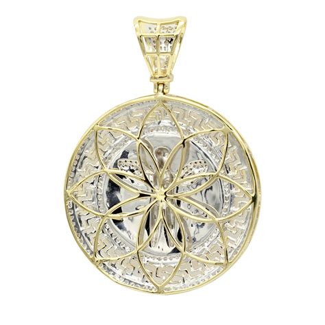 Men's Diamond Pendant 0.95ct in 14K Gold - Men's Diamond Pendants ...