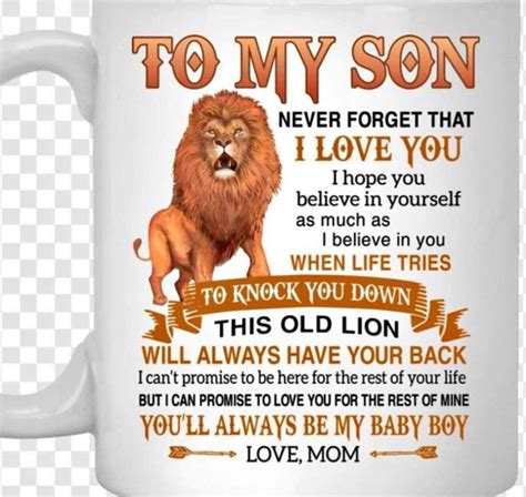 To My Son Never Forget That I Love You I Hope You Believe In Etsy