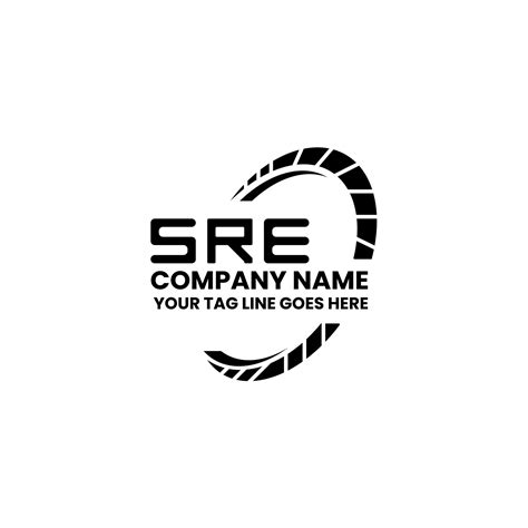 Sre Letter Logo Vector Design Sre Simple And Modern Logo Sre