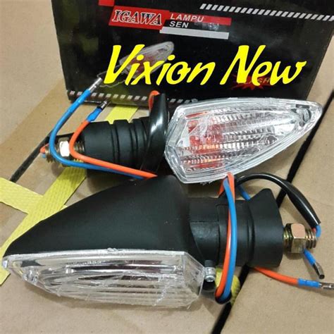 Jual Lampu Sen Vixion New Old Model Baut Dan Clip Igawa Shopee