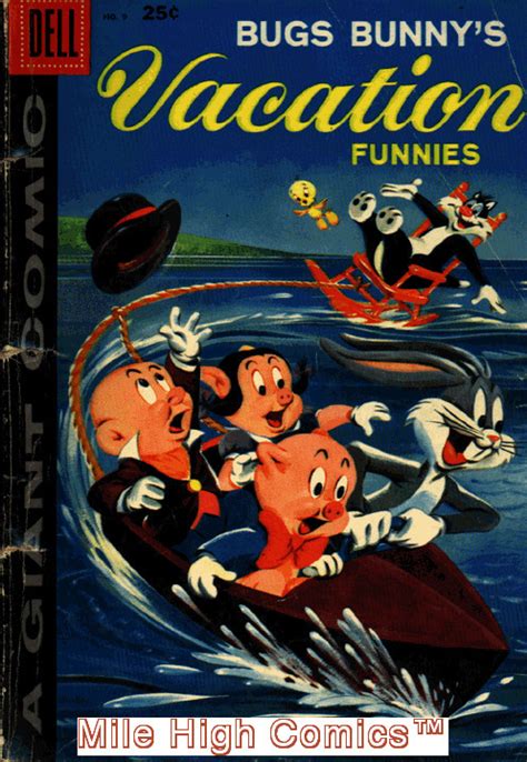 Bugs Bunny S Vacation Funnies Dell Giant Series Fair Comics