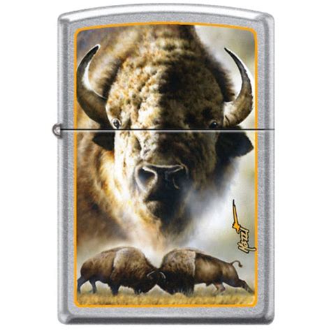 Zippo Lighter Buffalo By Mazzi Lighter Usa