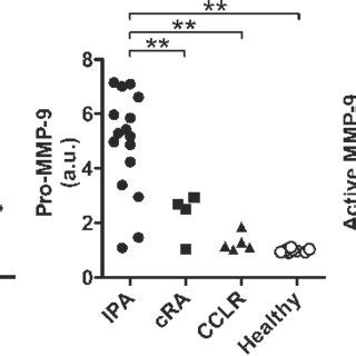 Comparison Of Pro Matrix Metalloproteinase Pro Mmp Pro Mmp And