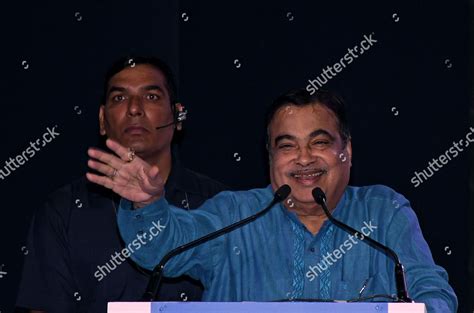 Nitin Gadkari Minister Road Transport Highways Editorial Stock Photo ...