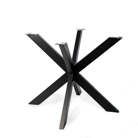 Tbs S 016 Irregular Cross Steel Table Base Lifepursue