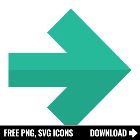 Free Right Arrow Png Svg Icon Right Arrow Icon Icon Arrow