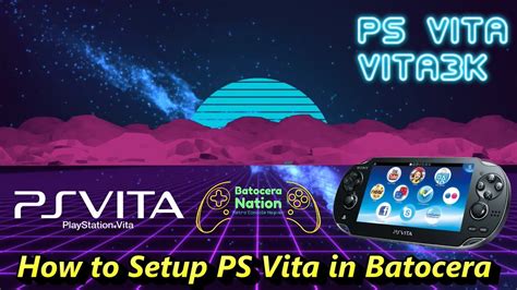 How To Setup Ps Vita In Batocera Youtube