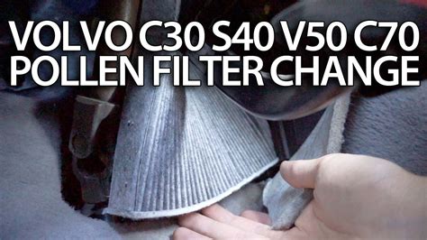 How To Change Pollen Filter Volvo C S V C Cabin Air Filter