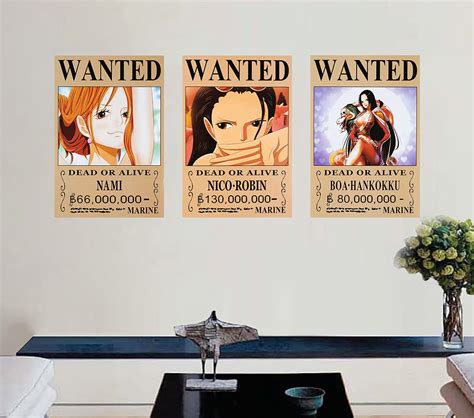 Buy One Piece Wanted Posters New Edition X Inch Pcs Straw Hat