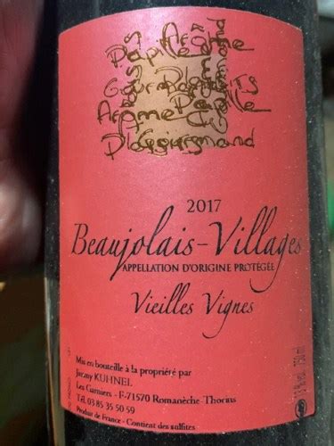 Christian Perras Vieilles Vignes Beaujolais Villages Vivino