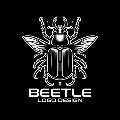 Premium Vector Beetle Vector Logo Design