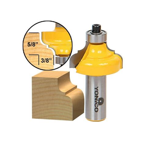 Yonico Classical Ogee Edging And Moulding Router Bit Medium 12