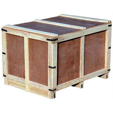 Termite Resistant Rectangular Shape Plywood Packaging Boxes For