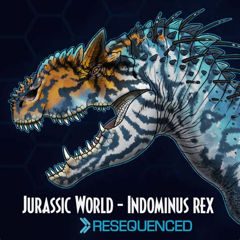 Artstation Indominus Rex Resequenced