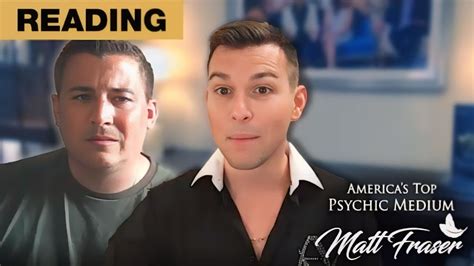 Matt Fraser Brings Answers To An Unresolved Passing Psychic Medium