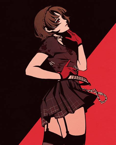 Niijima Makoto Persona 5 The Animation Image By Moshimoshibe