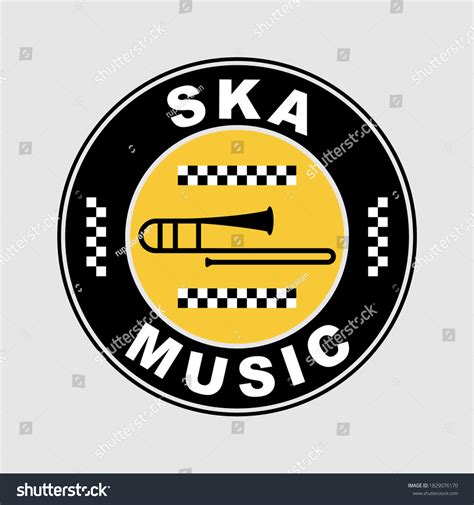 Ska Music Instruments Badge Ska Music Stock Vector (Royalty Free) 1829076170 | Shutterstock