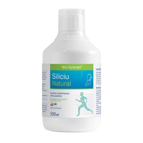 Siliciu 100 Natural 500 Ml Bio Synergie Farmacia Tei Online