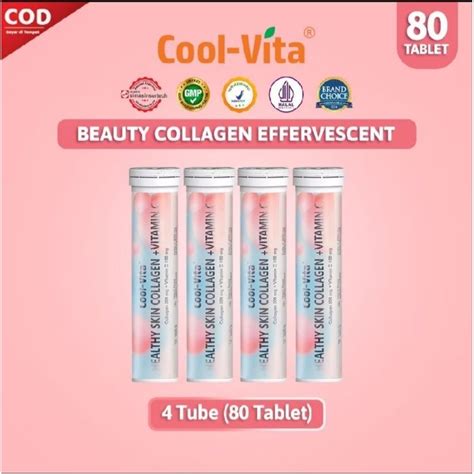 Jual Ready Paket Cool Vita Cerah Bersinar Hari Isi Tablets