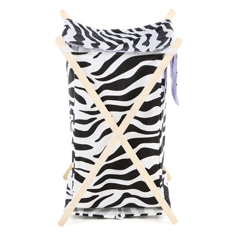 Sweet Jojo Designs Zebra Purple Laundry Hamper And Reviews Wayfair