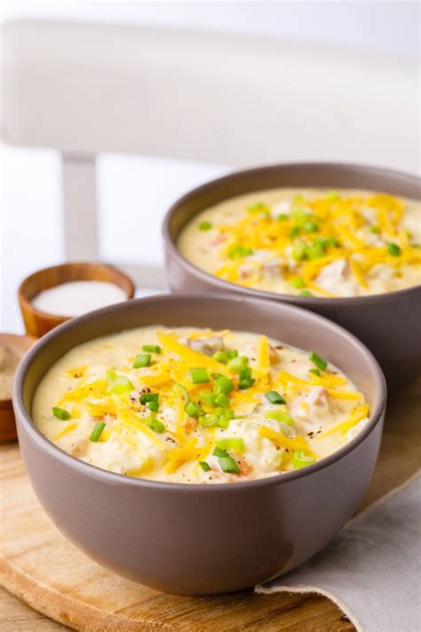 Creamy Ham Soup Keto Low Carb Keto Pots