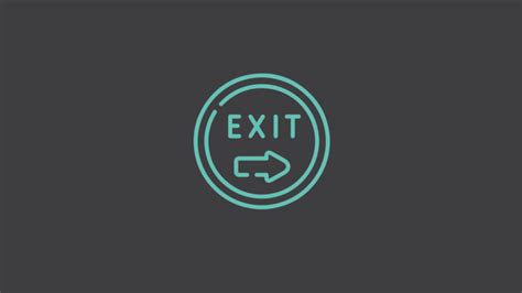 The Importance of An Exit Strategy
