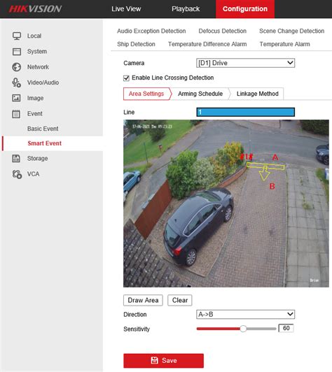 Setting Line Crossing And Intrusion Detection In Hikvision 51 OFF