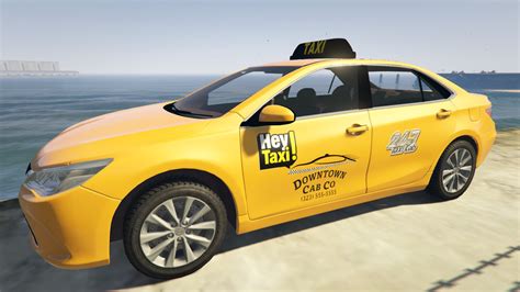 Taxi Toyota Camry - Downtown Cab - GTA5-Mods.com