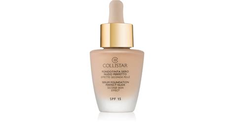 Collistar Serum Foundation Perfect Nude aufhellendes Make up für einen natürlichen Look LSF