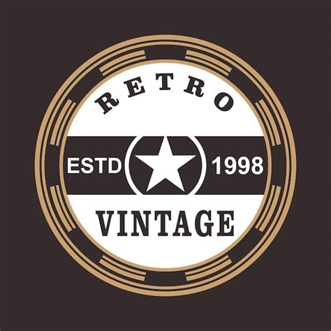 retro logo