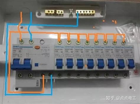 家庭配电箱接线图 家庭配电箱安装规范 知乎