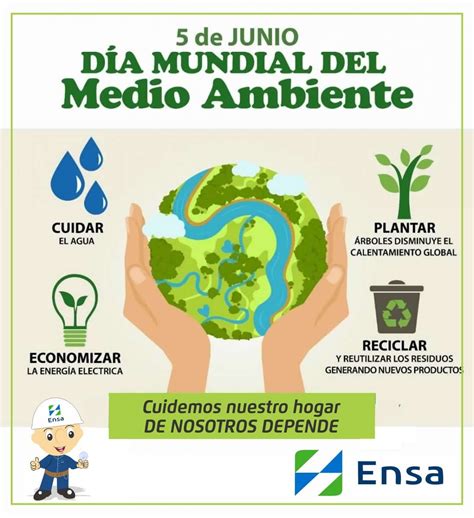 Información ENSA Dia mundial del medio ambiente Dia del medio